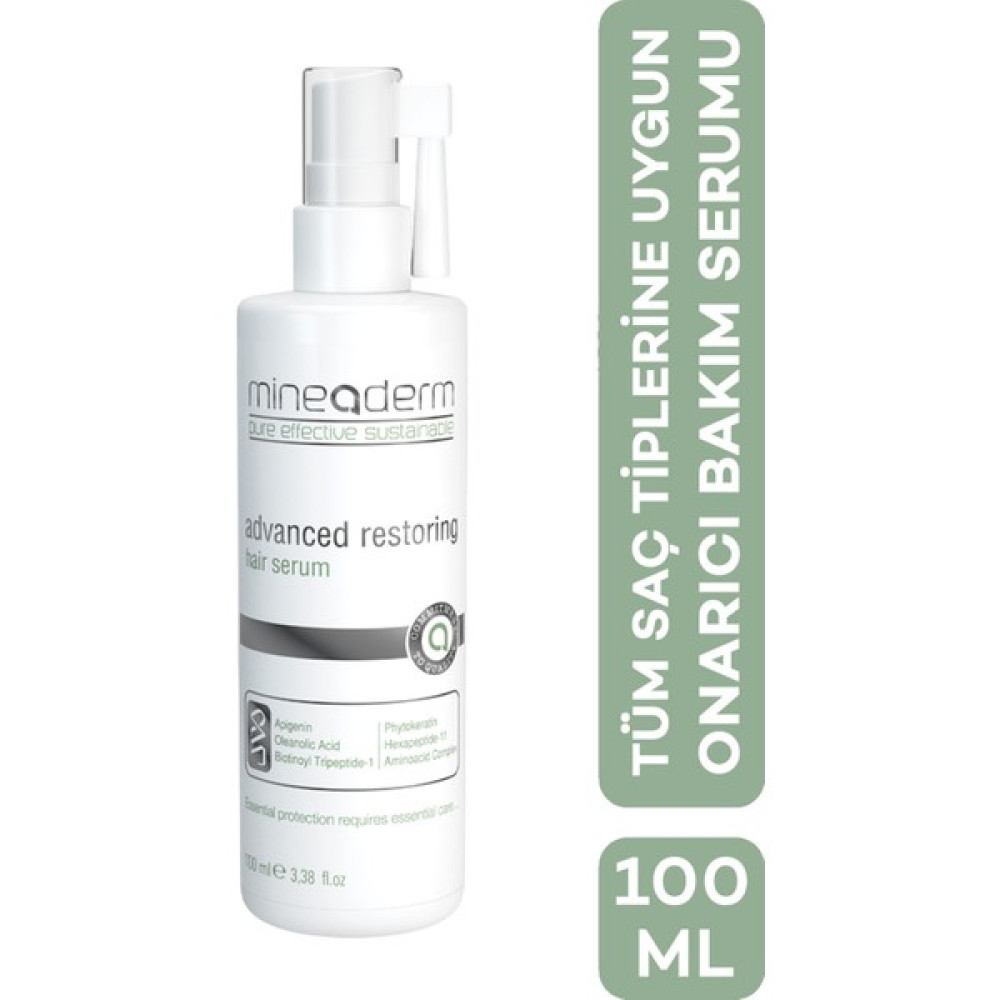 Mineaderm Advanced Restoring Hair Serum 100 ml Saç Bakım Maskeleri & Serumlar & Spreyler Fiyatı