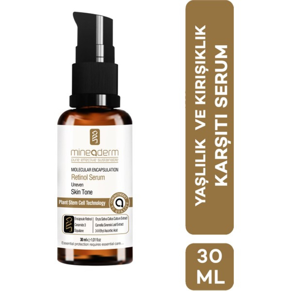 Mineaderm Molecular Encapsulation Retinol Serum / Yaşlılık ve Retinol Serum Anti-Aging / Yaşlanma Karşıtı Fiyatı