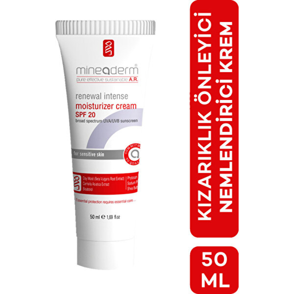 Mineaderm Renewal Intense Moisturizer Cream SPF20 50 ml Anti-Aging / Yaşlanma Karşıtı Fiyatı