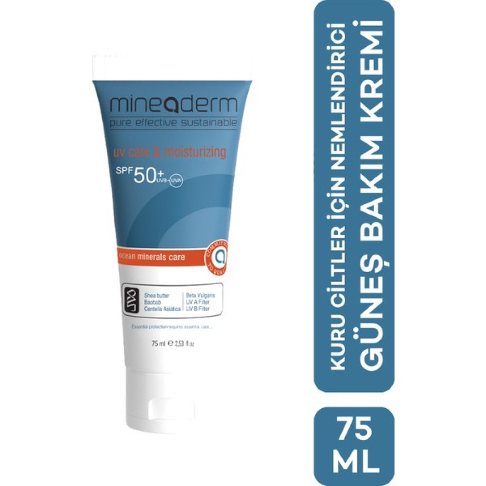 Mıneaderm Uv Care & Moisturizing Spf50+ 75 Ml Güneş Kremleri ve Losyonları Fiyatı