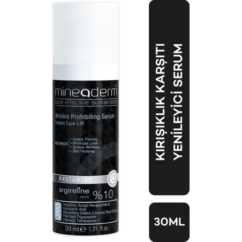 Mineaderm Wrinkle Prohibiting Serum 30 ml Anti-Aging / Yaşlanma Karşıtı Fiyatı