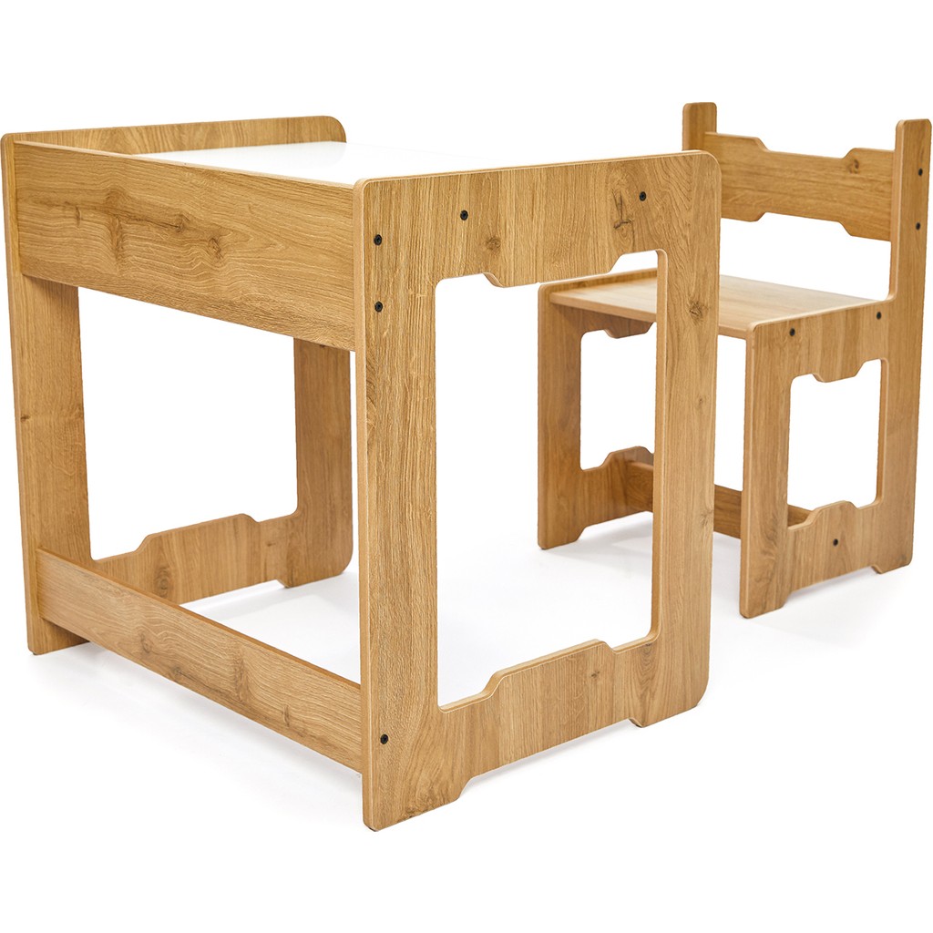 Minera 4-6 Yaş Martı Model Ahşap Montessori Aktivite Çalışma Masa Ve Sandalye Seti (1 Masa + 1 Sandalye) - Kahverengi Standart Sandalye Fiyatı