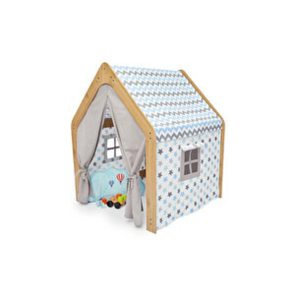 Minera Çocuk Oyun Evi / Çadırı - Ahşap Mavi Bebek Odası Mobilya Fiyatı