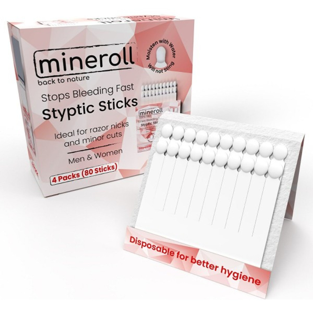 Mineroll Tek Kullanımlık Çubuk Kan Taşı 20'Li 4 Paket Tıraş Sonrası Bakım Fiyatı