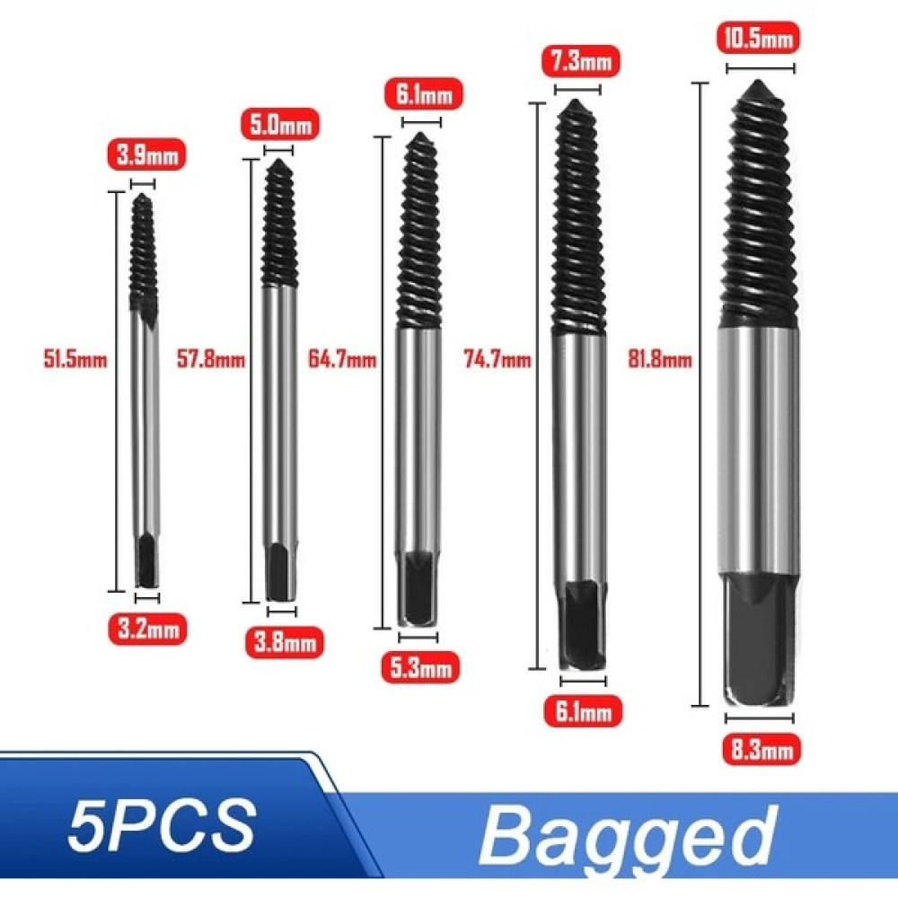 Mingjin Shop 1 5 Adet Torbalı Tarzı Rew Çıkarıcı Merkezi Matkap Uçları Kılavuz Seti Matkap Uçları Hasarlı Cıvata Sökücü Sökme Hızı Ağaç Işleme Vida... Elektrikli El Aletleri Fiyatı