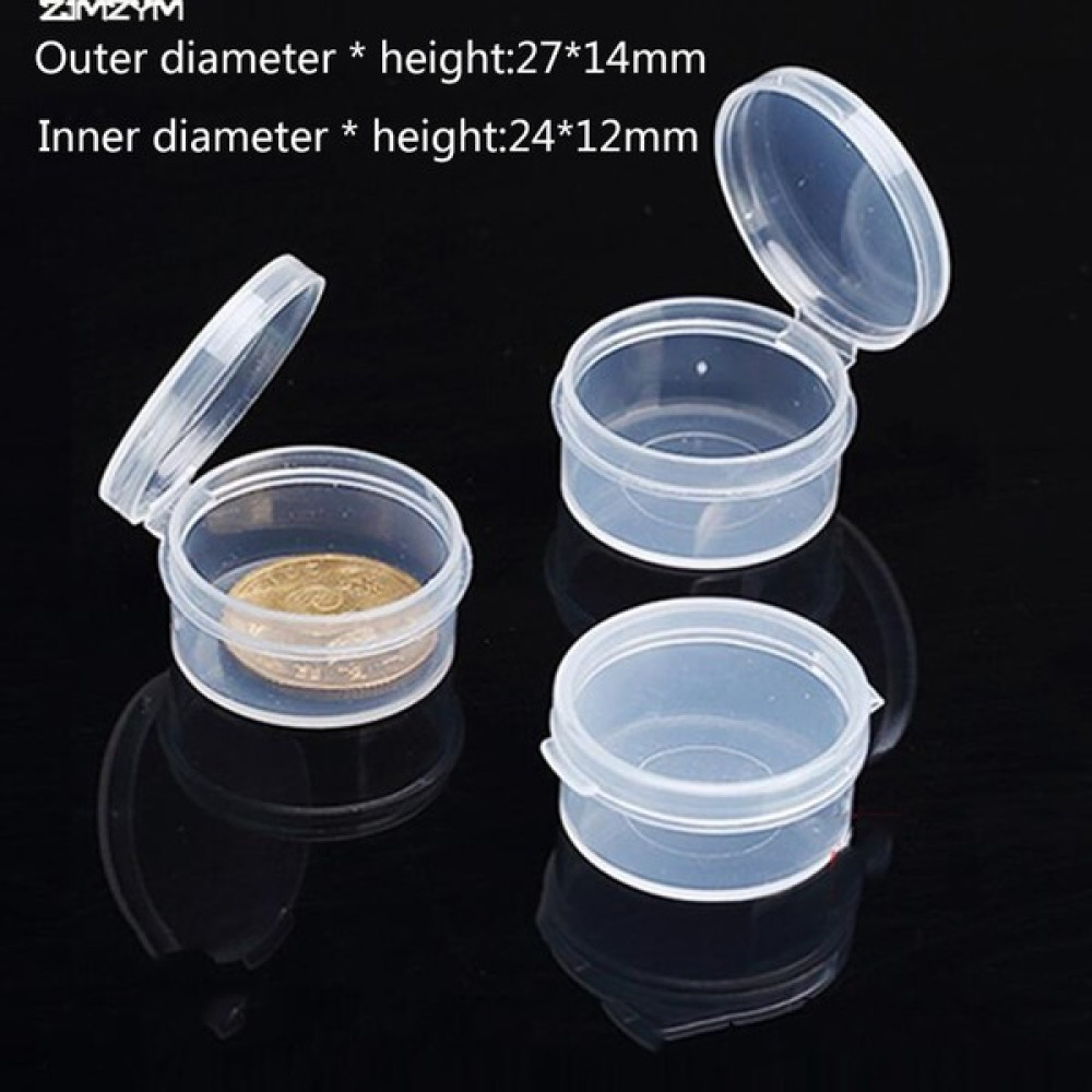 Mingjin Shop 1 5 Pcset Yeni Yuvarlak Taşınabilir Takı Alet Kutusu Konteyner Halkası Elektronik Parçalar Vida Boncuk Bileşen Saklama Kutusu (Yurt Dı... Alet Çantası & Dolabı Fiyatı
