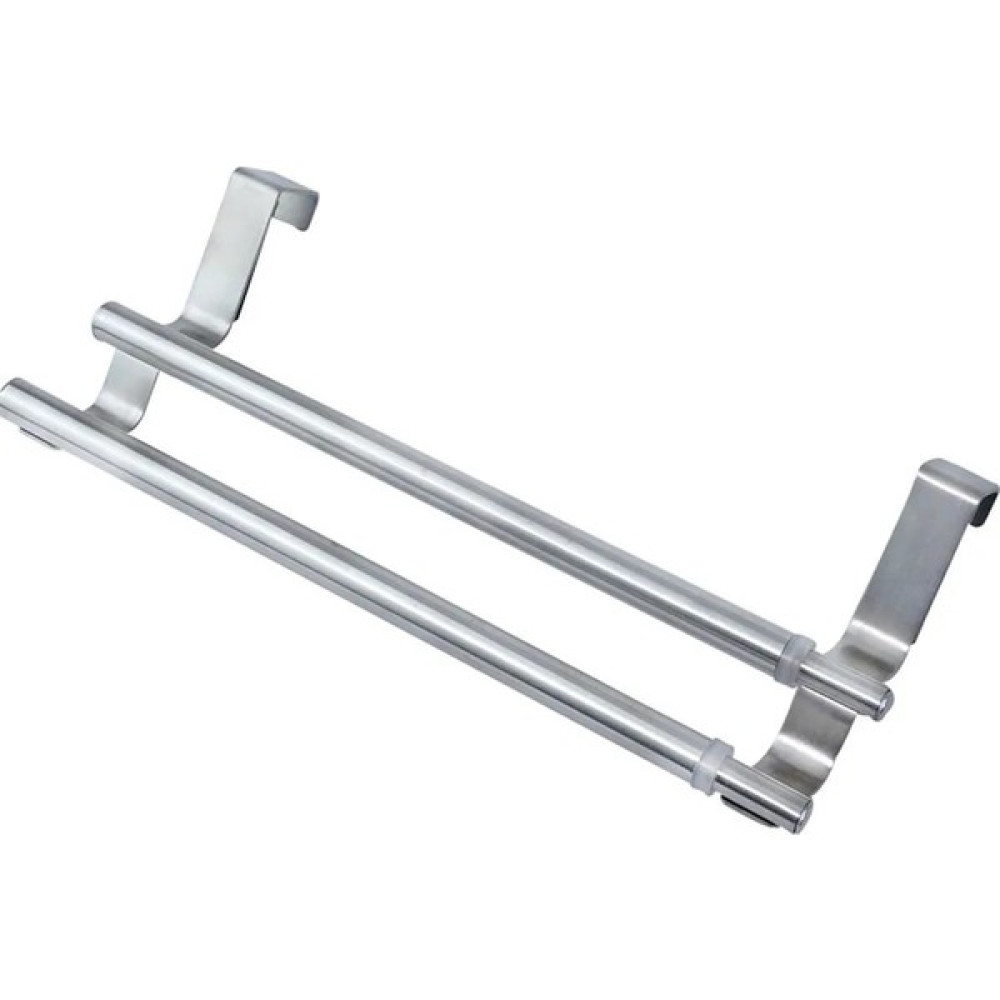 Mingjin Shop2 26 40CM Tarzı Çift Katmanlar Dolap Çekmece Havlu Asılı Raf Mutfak Banyo Kapısı Askı Paslanmaz Çelik Teleskopik Havlu Rafları (Yurt Dı... Dispenser Fiyatı