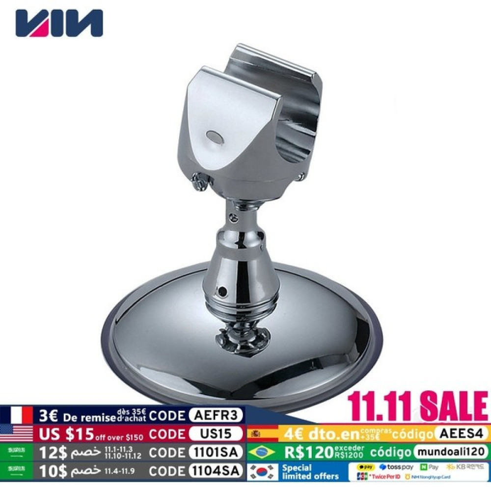Mingjin Shop2 Evrensel Ayarlanabilir Duş Başlığı Kafa Tutucu Vantuz Abs Duş Başlığı Ray Tutucu Banyo Braketi Istikrarlı (Yurt Dışından) Duş Başlığı Fiyatı