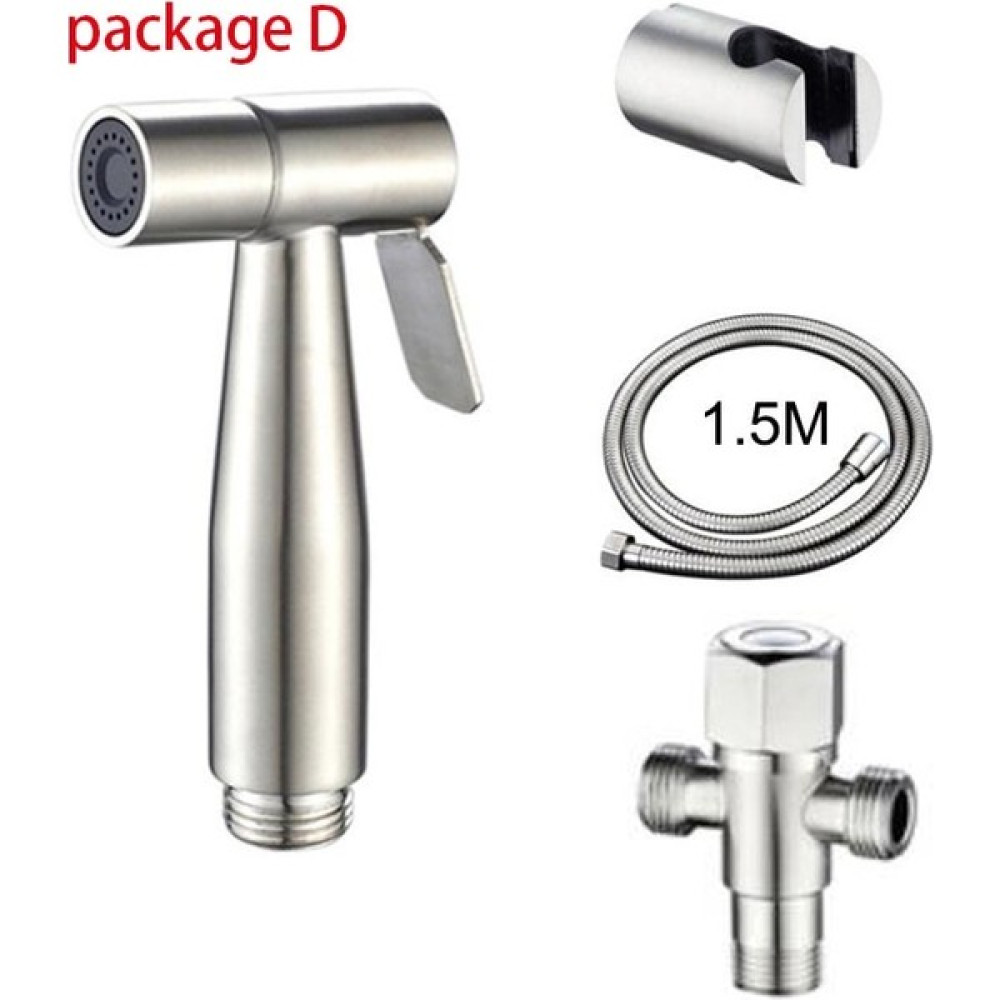 Mingjin Shop2 Paket D Tarzı El Tuvalet Bide Püskürtme Seti Seti Paslanmaz Çelik El Bide Musluk Banyo Için El Püskürtücü Duş Başlığı Kendi Kendini Temizleyen (Yurt Dışından) - Bide muslukları ve aksesuarları - Beyaz Oto Boyaları Fiyatı