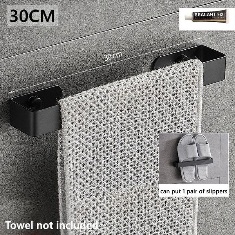 Mingjin Shop2 Siyah 30CM Tarzı Paslanmaz Çelik Banyo Duvara Monte Havlu Bar Mutfak Tuvalet Terlik Depolama Rafı (Yurt Dışından) - Renkli Dispenser Fiyatı
