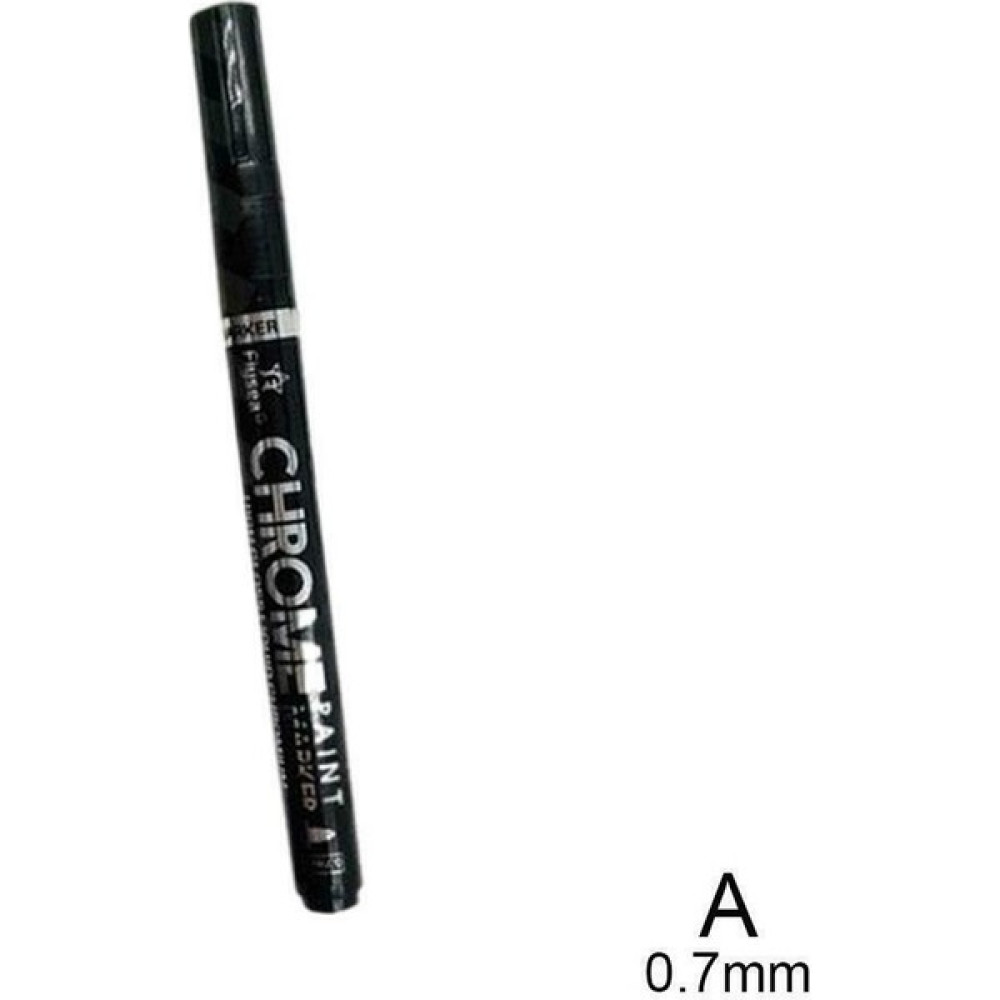 Mingjinshop3 0,7 mm Stili 3 Parça Sıvı Krom Marker Seti, Gümüş Sanat Sıvı Ayna Krom Marker Ayna Yansıma Işareti Kalem Kaya Boyama Malzemeleri (Yurt... Sanatsal Malzemeler Fiyatı
