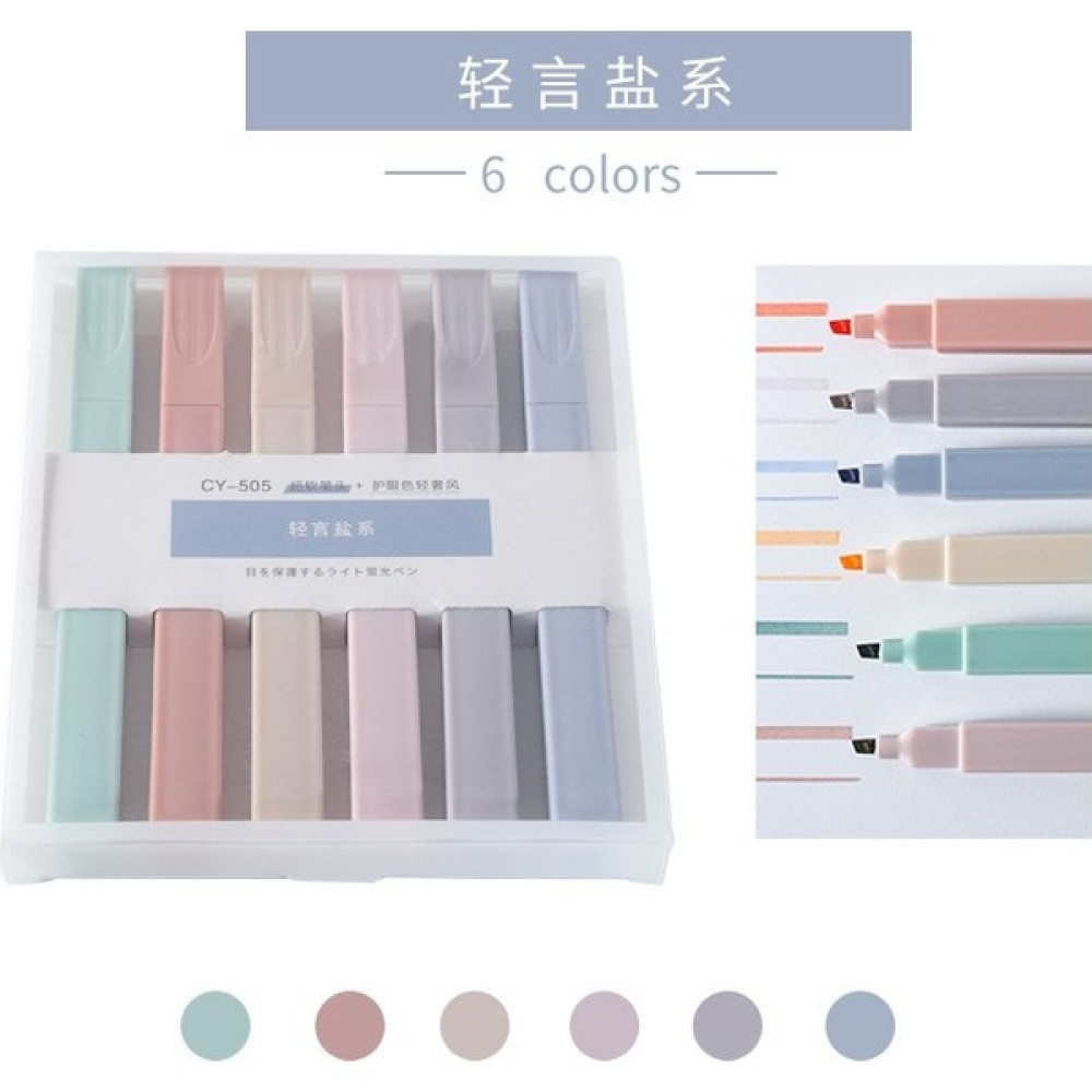 Mingjinshop3 No.1 Tarzı Et Kısa Stil Soluk Renk Fosforlu Kalem Floresan Kalem Sanat Işaretleyiciler Hediye Kırtasiye Fosforlu Kalem Seti Pastel Fos... Fosforlu Kalem Fiyatı