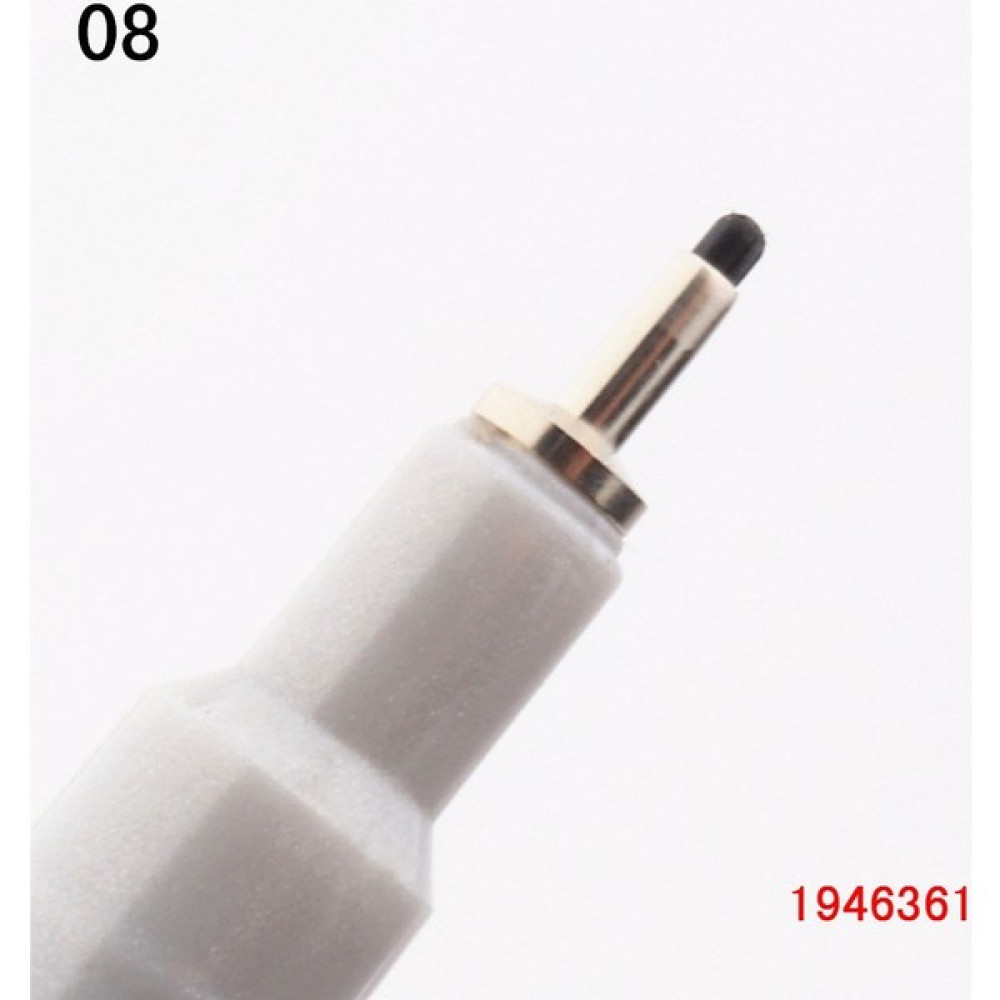 Mingjinshop3 No.8 Stili Su Geçirmez Mürekkep Siyah Mikron Neelde Cetvel Kalemi Pigment Ince Çizgi Kroki Işaretleyiciler Kalem Yazma El-Boya Anime Sanat Malzemeleri (Yurt Dışından) Oto Boyaları Fiyatı