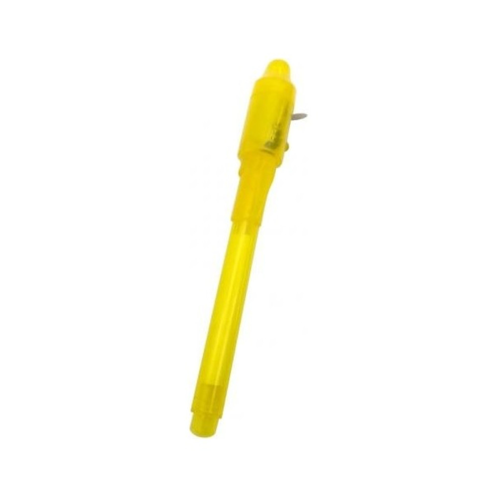 Mingjinshop3 Sarı Stil Görünmez Mürekkep Kalem Dahili Uv Işık Magics Marker Hediye Öğrenci Okul Kırtasiye Günlüğü Kalem (Yurt Dışından) - Renkli Fosforlu Kalem Fiyatı