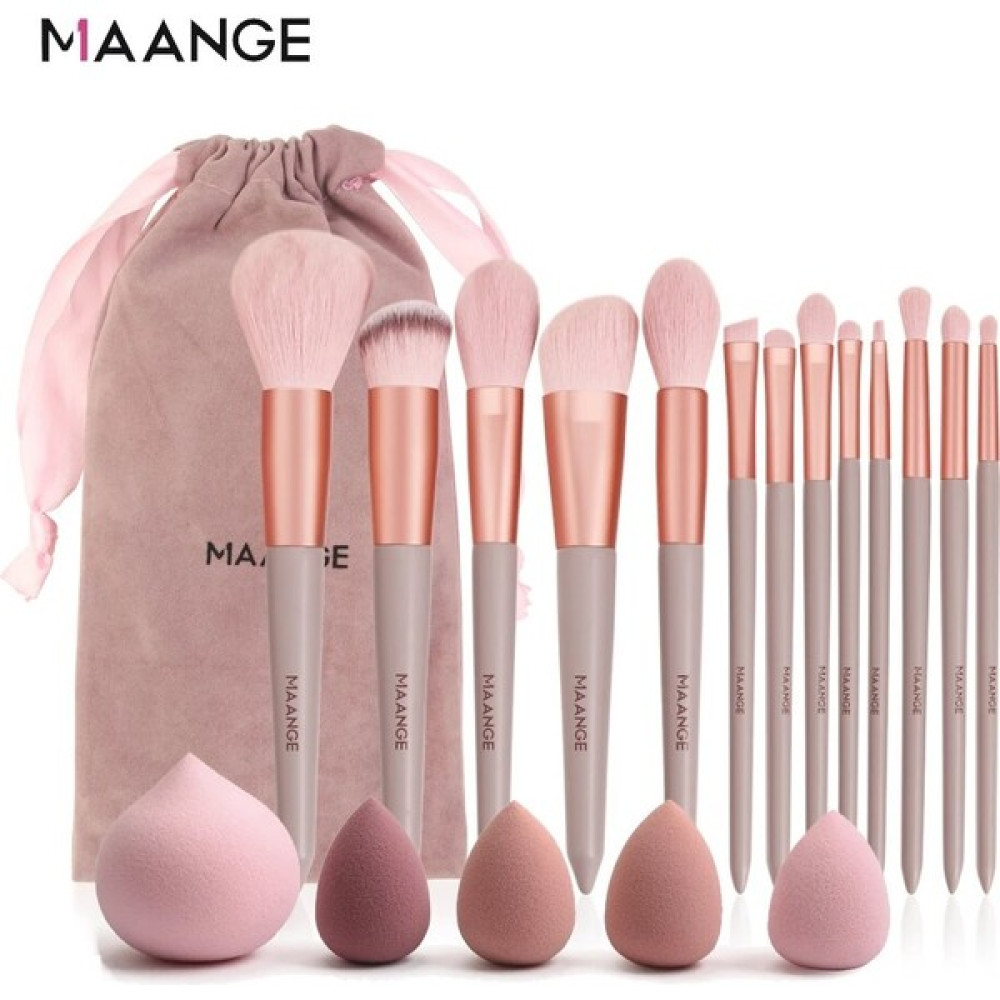 Mingming Shop F-13 Adet Maange Pro Pembe Makyaj Fırçası Monge Setleri ile Göz Farı Fondöten Pudra Allık Eyeliner Kirpik Güzellik Makyaj Aletleri Seti (Yurt Dışından) Oto Boyaları Fiyatı