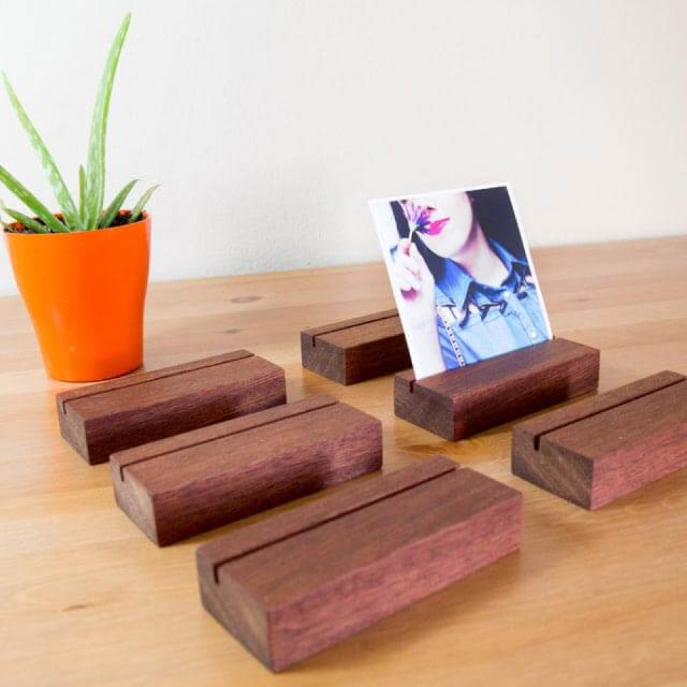 Mini Ahşap Fotoğraf Standı