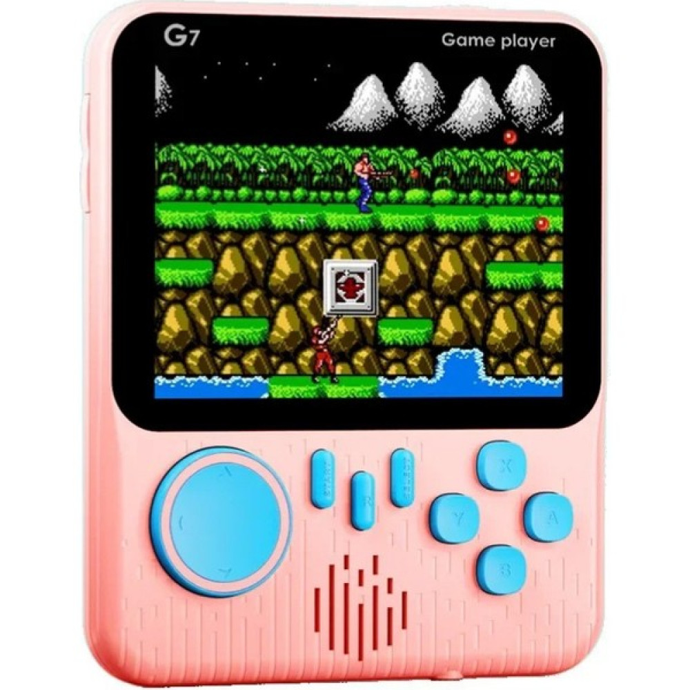 Mini Atari Taşınabilir Oyun Konsolu 3.5 Inç Ekran Çift Konsol 666 Adet Retro Oyun Gameboy El Atarisi - Pembe Oyun Konsolları Fiyatı