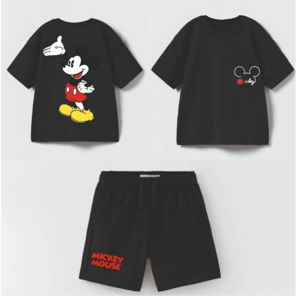Mini Baby Store Erkek Bebek Mickey Mouse Alt Üst Takım Bebek Giysi Takım Fiyatı