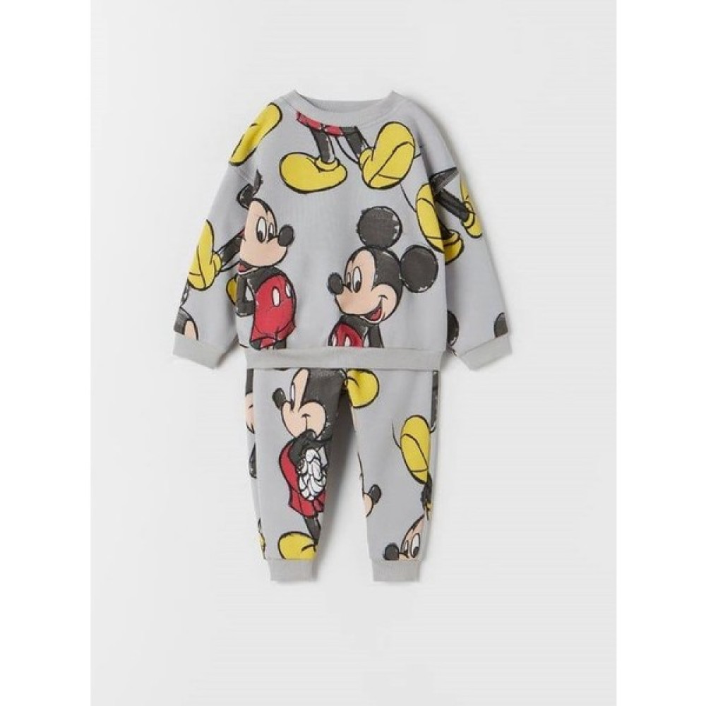 Mini Baby Store Yeni Sezon Mickey Mouse Alt Üst Takım Bebek Giysi Takım Fiyatı