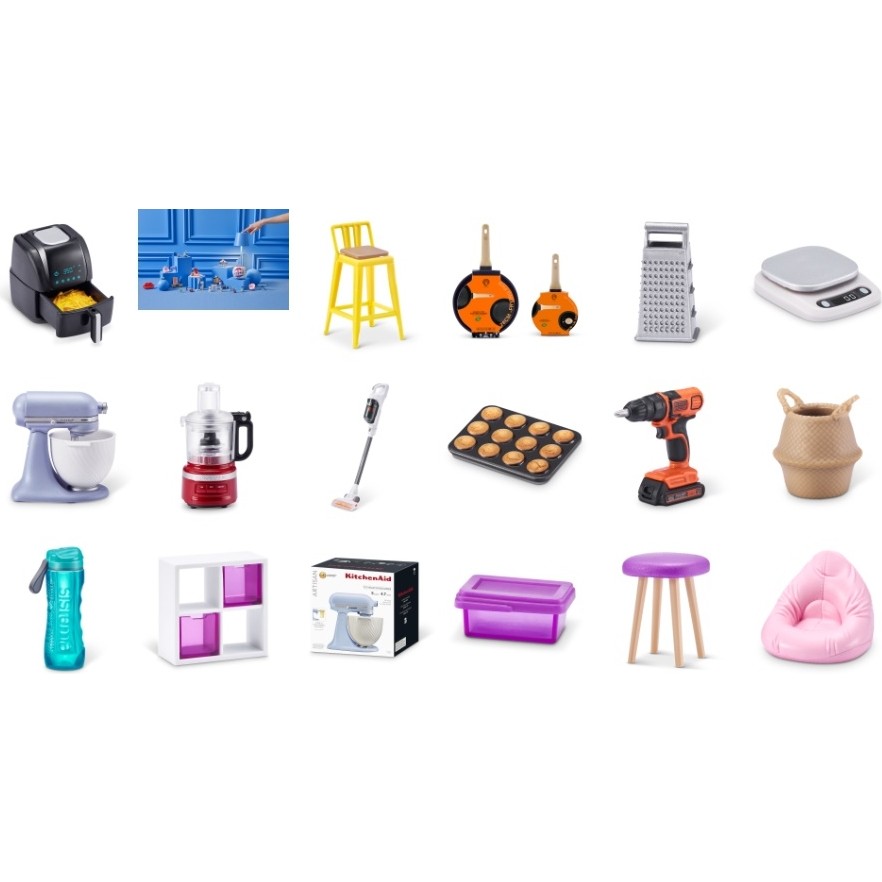 MINI BRANDS Mini Home Surpriz Paket S1 Cdu25-77555 - Renkli Oyun Seti Fiyatı