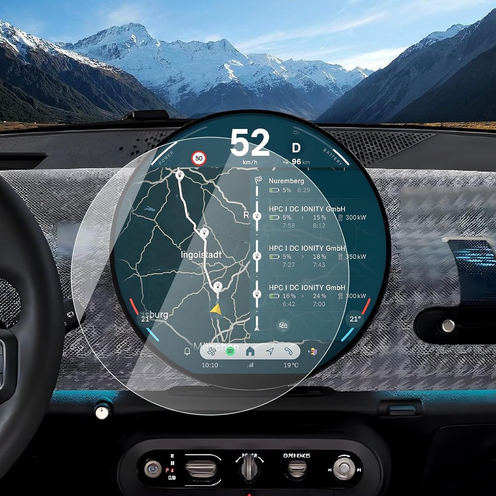Mini Cooper / Countryman 2024 2025 Uyumlu Navigasyon ve Bilgi Ekranı 9h Nano Ekran Koruyucu Cep Telefonu Ekran Koruyucusu Fiyatı