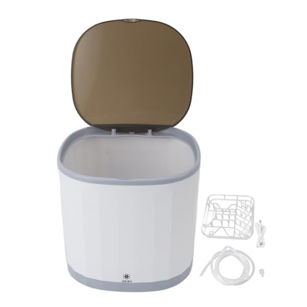 Mini Dishwasher Portable 4L Fully Automatic 360° Omni Directional 5V USB Rechargeable Dish Tea Cup Washing Machine for Home Use
