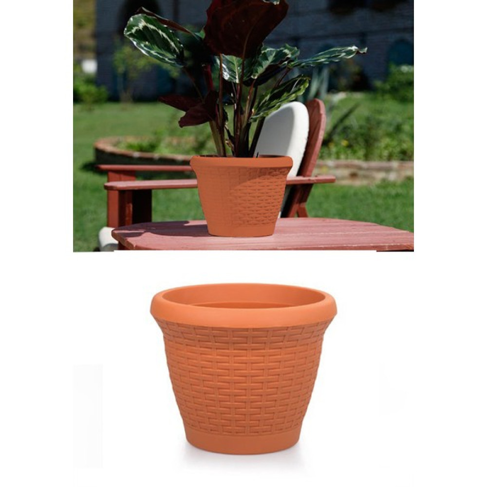 Mini Garden Hasır Saksı 3,3 LT Turuncu Saksı ve Aksesuarları Fiyatı