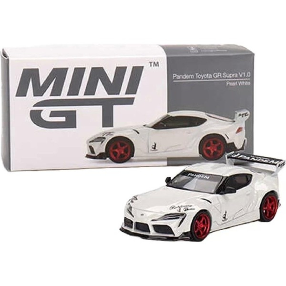 Mini Gt 1:64 Pandem Toyota gr Supra V1.0 Pearl White Bebek Oyuncakları Fiyatı