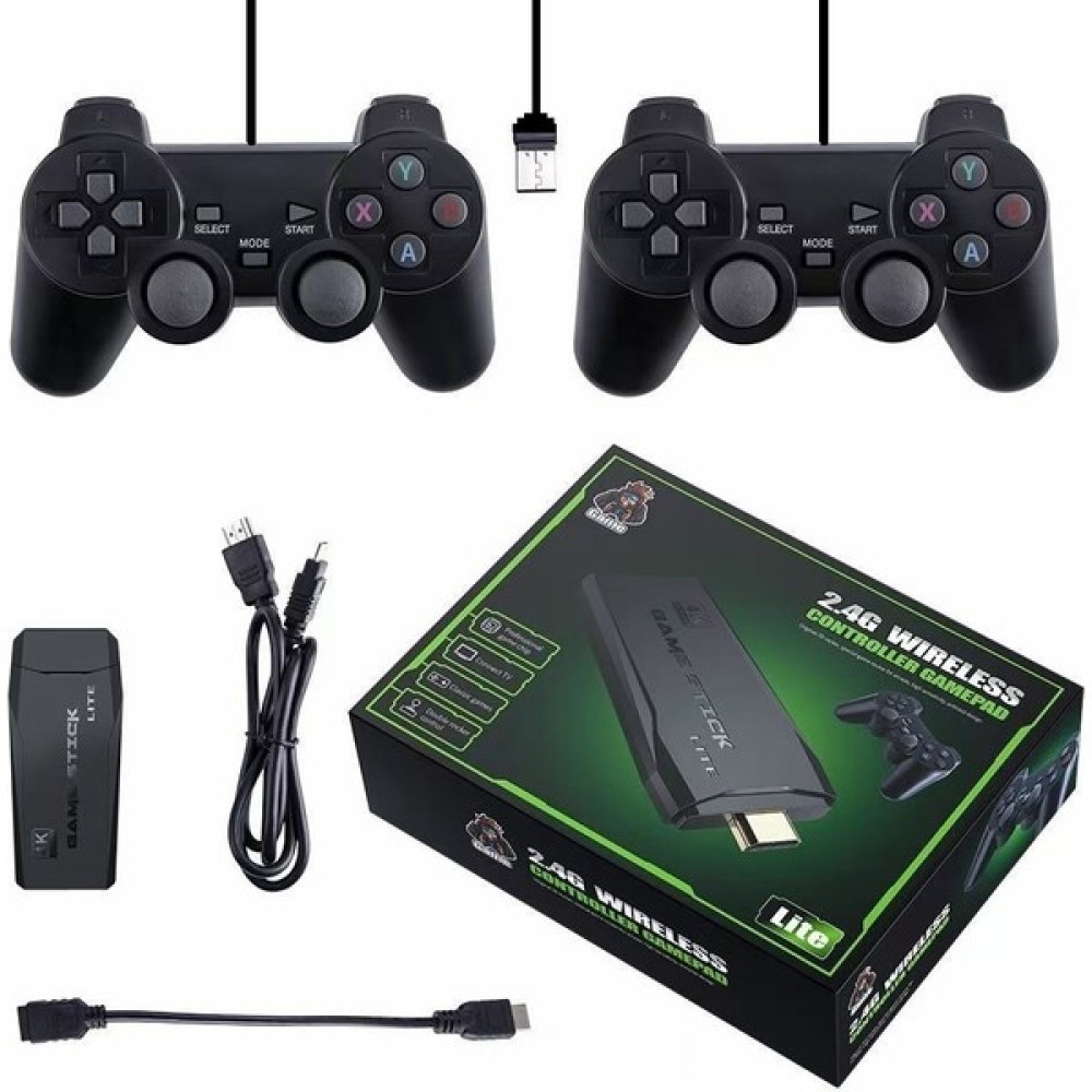 Mini Hd Arcade Joystick Tv Oyun Konsolu Dahili 10000 Oyun Video Oyun Konsolu Iki Kişilik Oyun Konsolu-32 GB (Yurt Dışından) - Siyah Oyun Konsolları Fiyatı