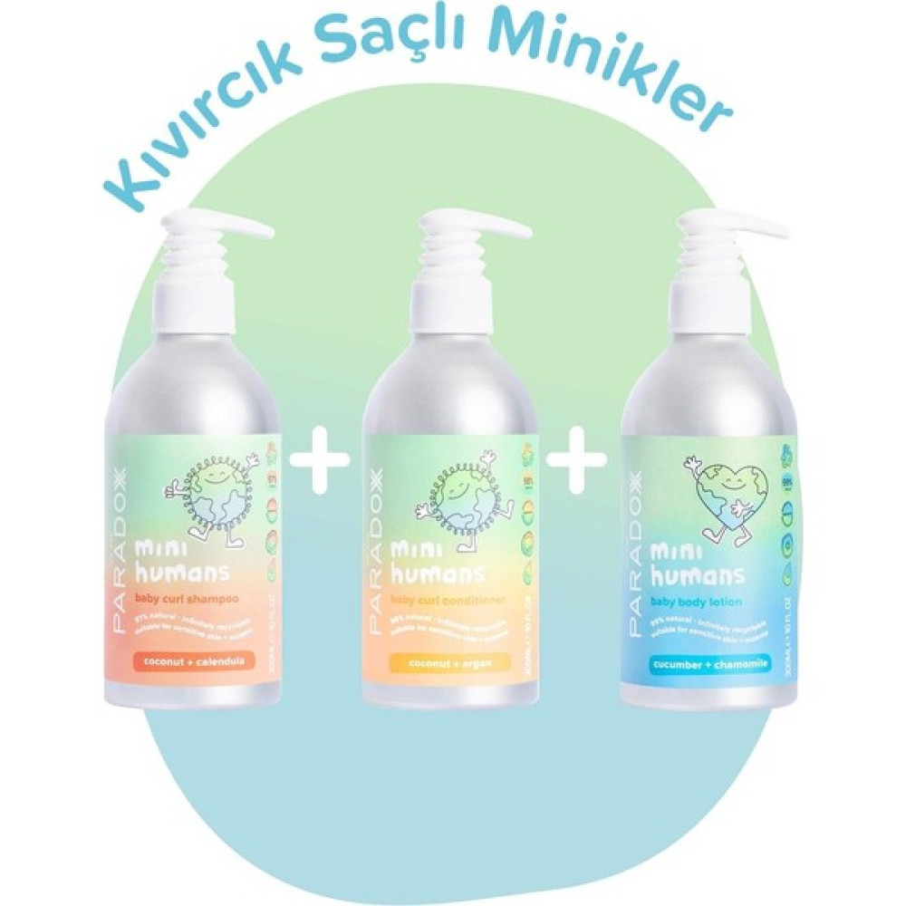 Mini Humans Curly Hair Cuties Set - Bebekler Için Saç & Vücut Bakım Seti Bebek Bakım Seti Fiyatı