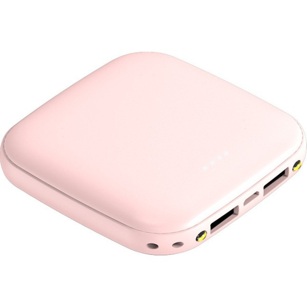 Mini Macaron Taşınabilir Kompakt Güç Bankası (Yurt Dışından) - Açık Pembe Taşınabilir Şarj Cihazı - Powerbank Fiyatı