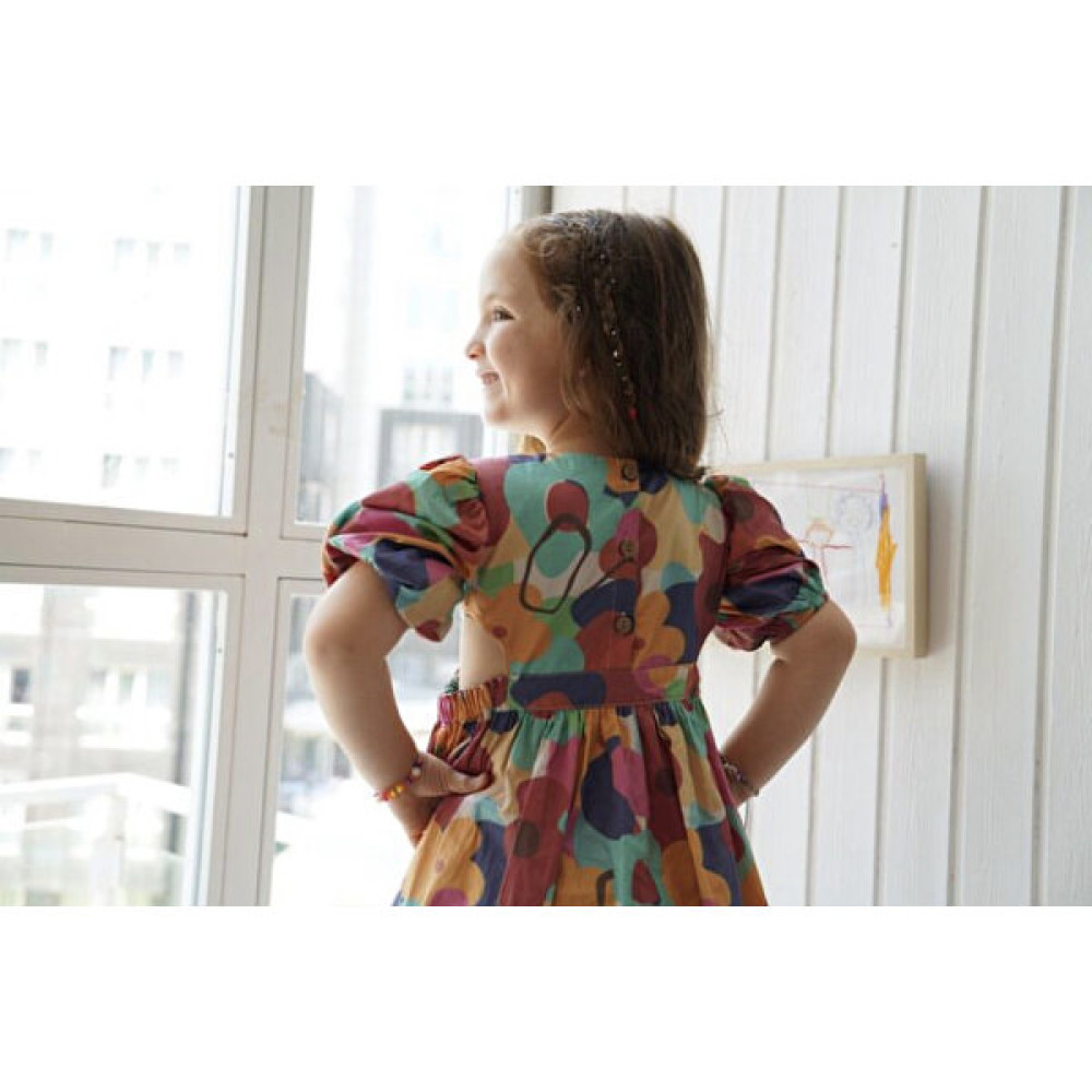 Mini Muse Kids Ella Elbise -%100 Organik Pamuk Çocuk Elbise Kız Çocuk Elbise Fiyatı