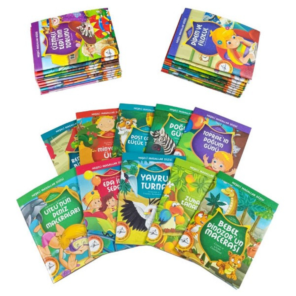 Mini Neşeli Masallar - 30 Kitap Okul Öncesi Eğitici & Öğretici Kitaplar Fiyatı