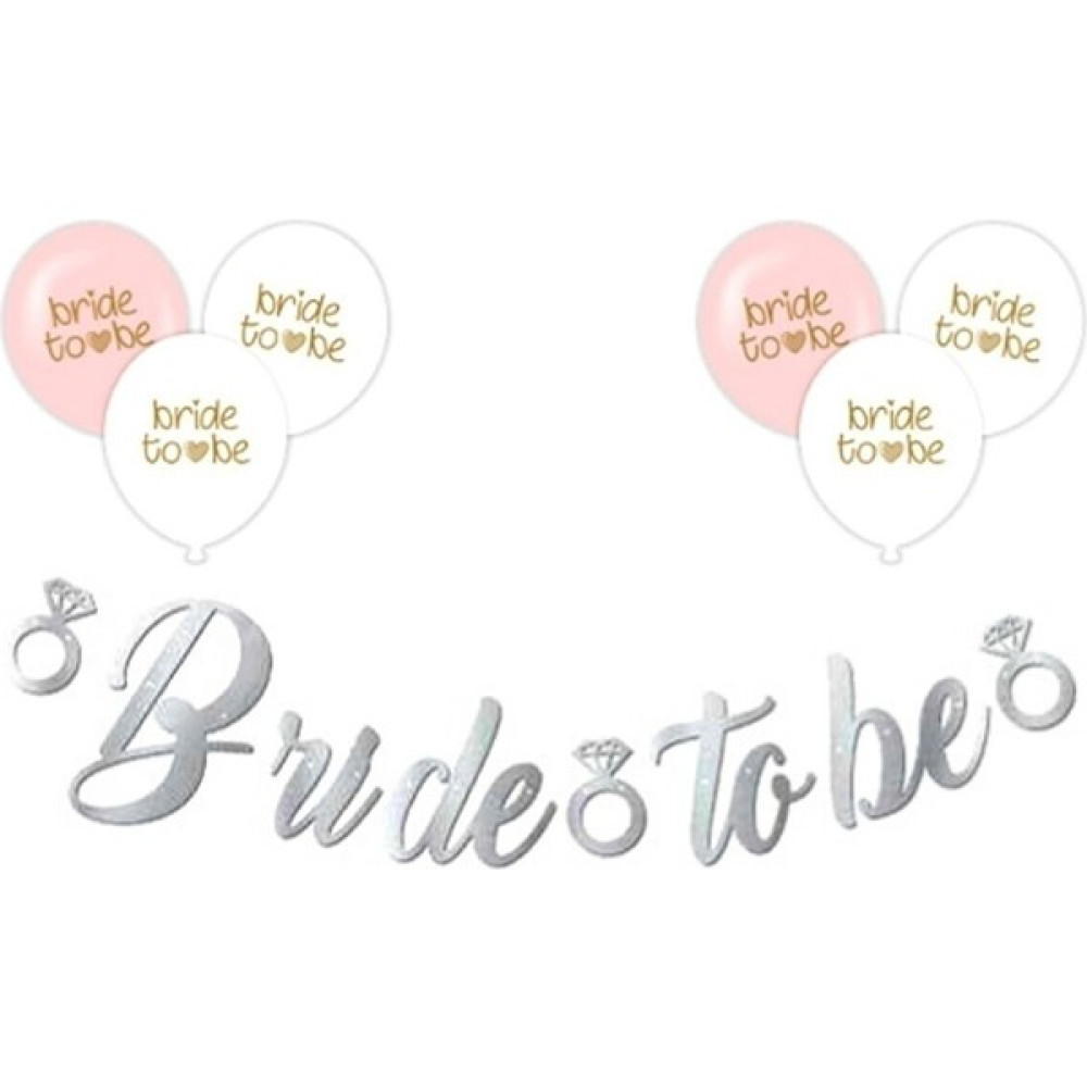 Mini Parti Mini Party Store Bride To Be Gümüş Balonlu Set Bride Kaligrafi Yazı&balon Seti Oto Boyaları Fiyatı