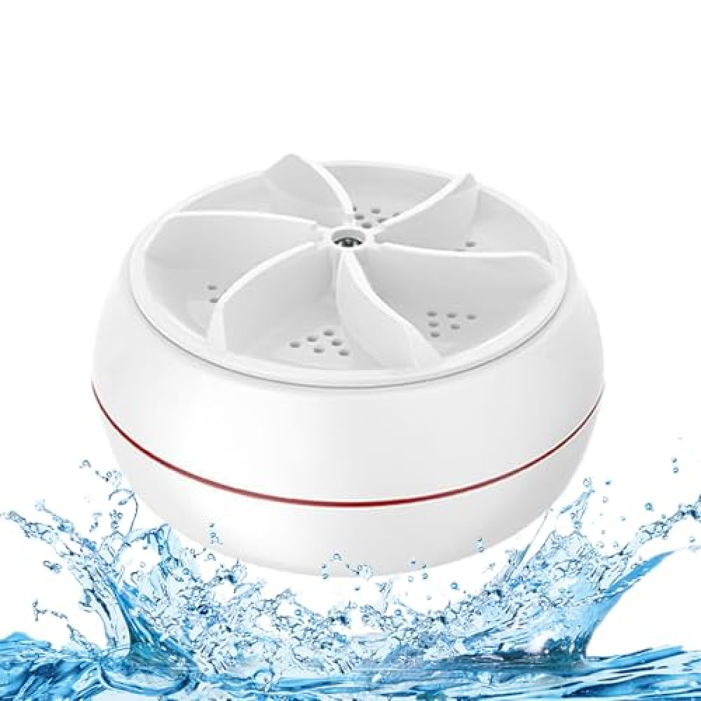 Mini portable USB Washing Machine | Sink Washing Machine Ultrasonic Turbo Washer for Clothes and Dishes. Perfect for Travel, Business, Camping, Home, College, RV, and Apartments Washing Machines Fiyatı