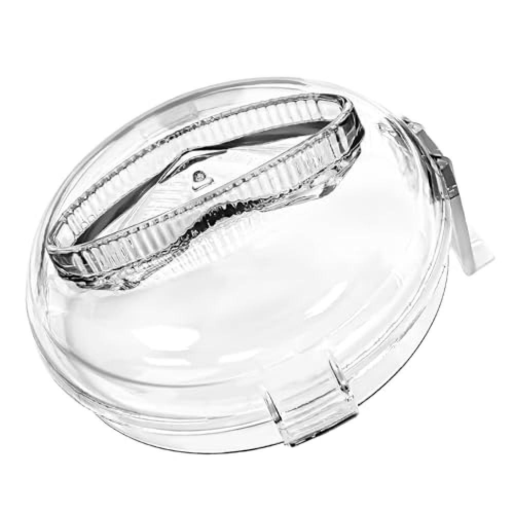 Mini Prep Plus Food Replacement Parts DLC-2AWBC-1 Replacement for Cuisinart Work Bowl Cover, DLC Food Processor 3 Cup Lid Fit for Cuisinart Only OEM Bowl DLC-2A, 1 Pcs