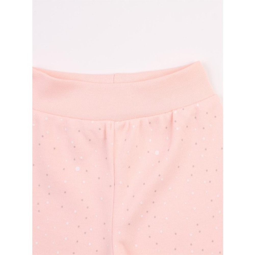 Mini Ropa Somon Puanlı Bebek Patikli Alt Yenidoğan Patikli Pantolon Beli Ribanalı Bebek Tek Alt Bebek Pantolon Fiyatı