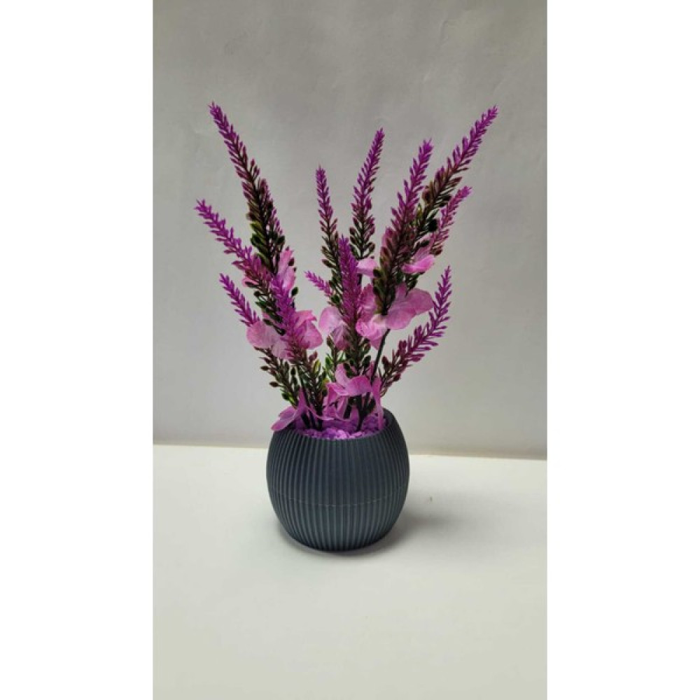 Mini Saksıda Garnitür Lavanta Yapay Bitki 20 cm Dekoratif Banyo Mutfak Masa Çiçeği - Renkli Ev & Dekorasyon Aksesuarları Fiyatı