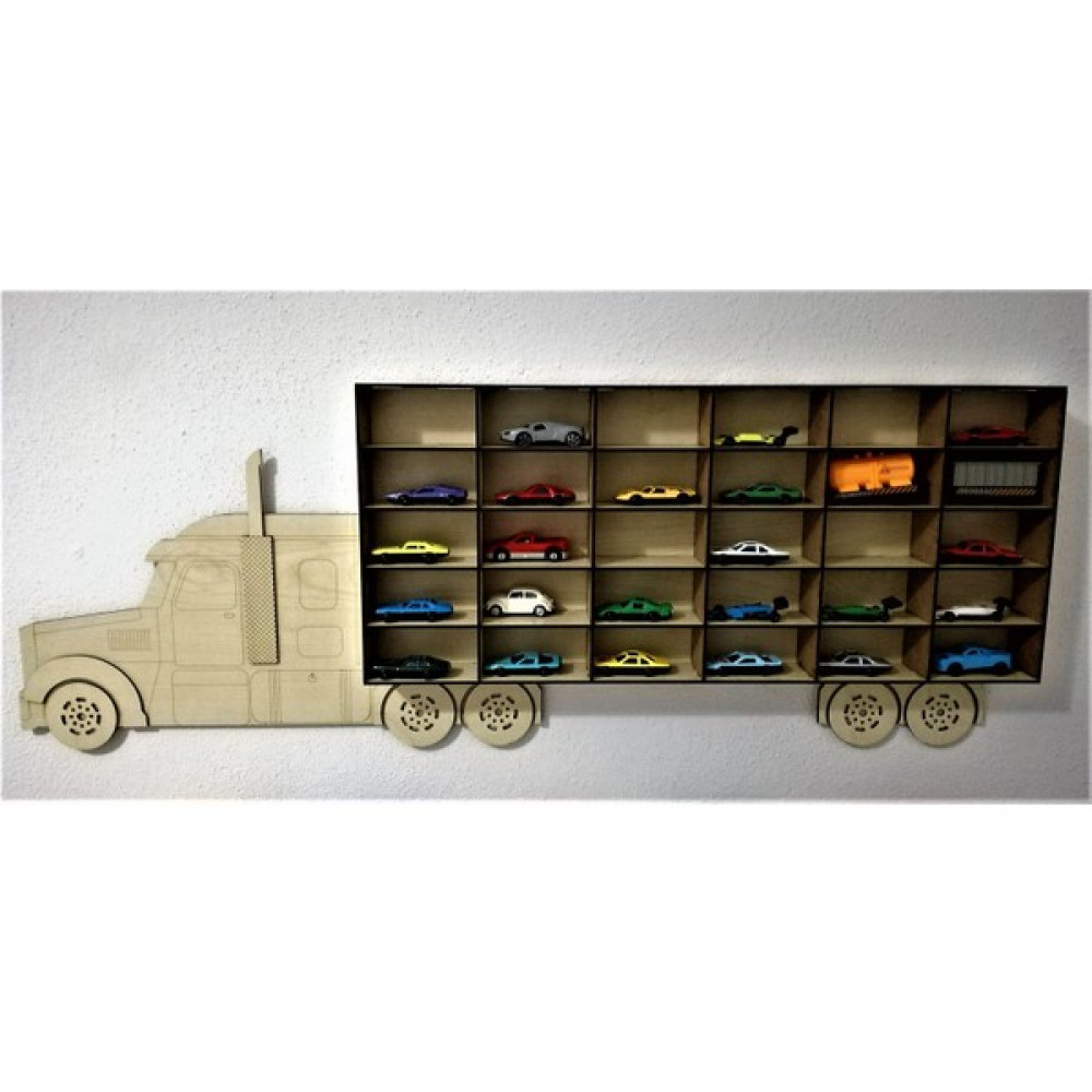 Mini Tasarım Atölyem Montessori Tır Araba Rafı Duvar Rafı Fiyatı