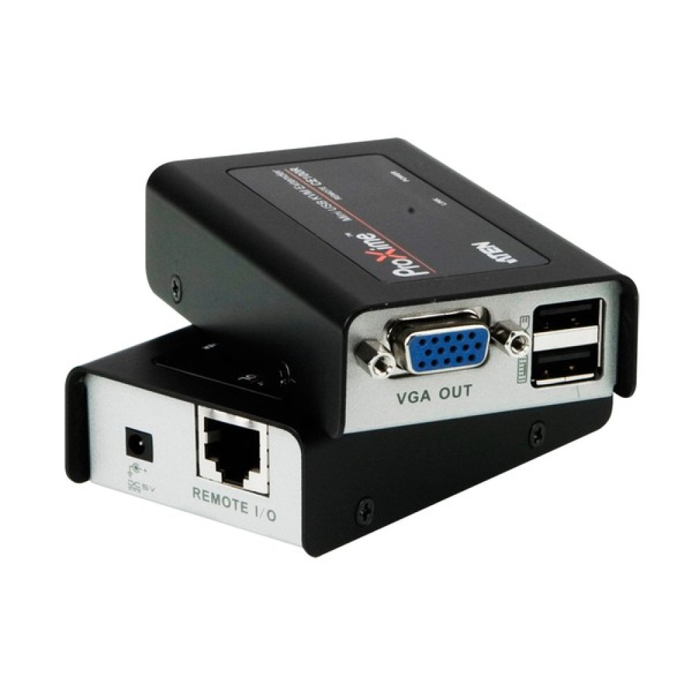 Mini Usb Kvm (Keyboard/Video Monitor/Mouse) Mesafe Uzatma Cihazı, 100 Metre (Mini Usb Kvm Extender) Bilgisayar Çevirici ve Adaptörü Fiyatı