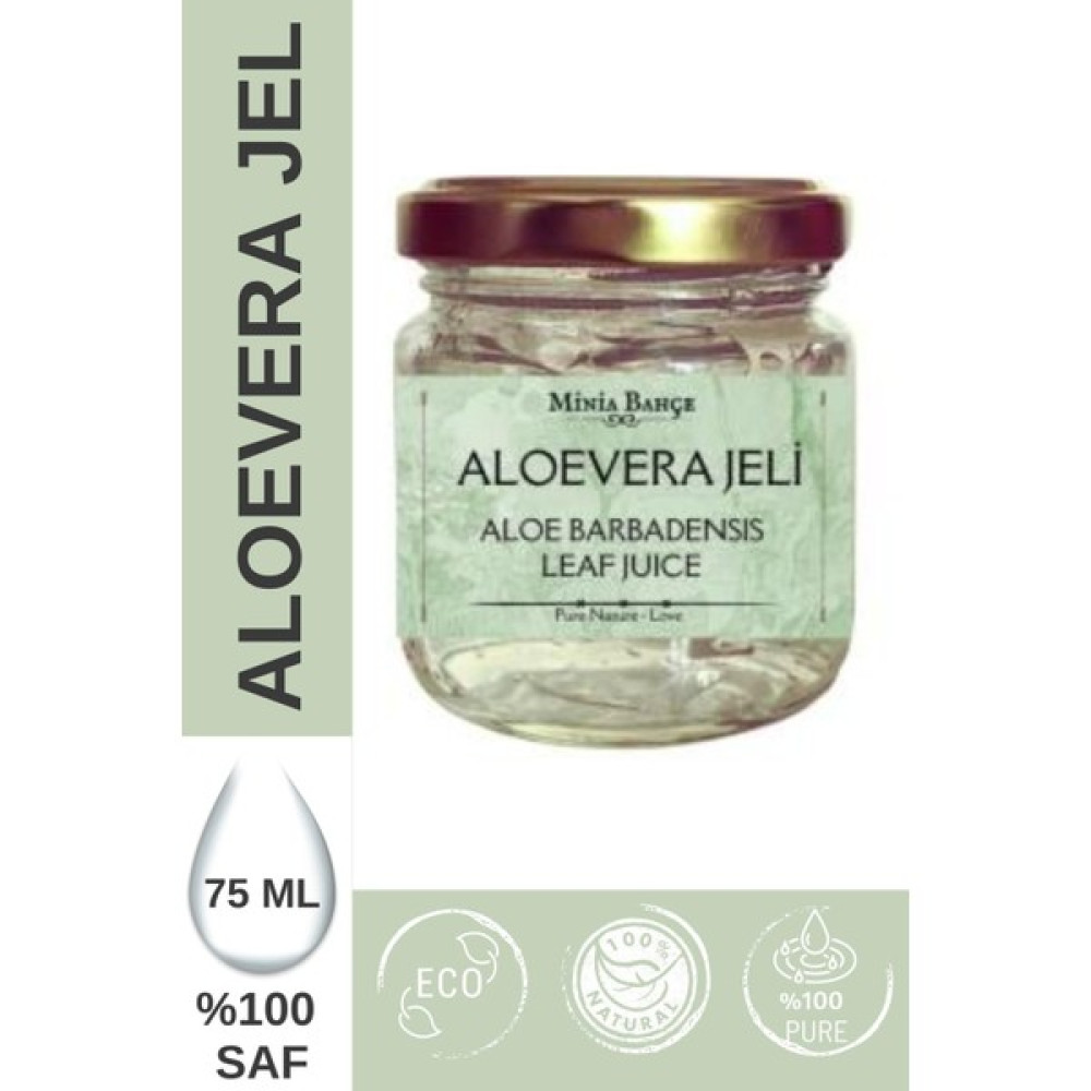 Minia Bahçe Aloe Vera Jel %100 Saf 75 ml Cilt Temizleme ve Peeling Fiyatı
