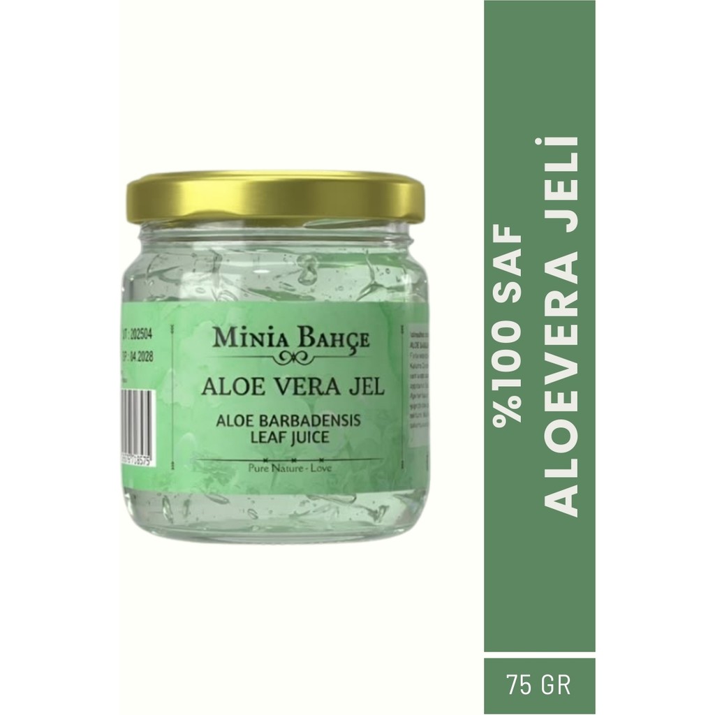 Minia Bahçe Aloe Vera Jel %100 Saf 75 ml Cilt Temizleme ve Peeling Fiyatı