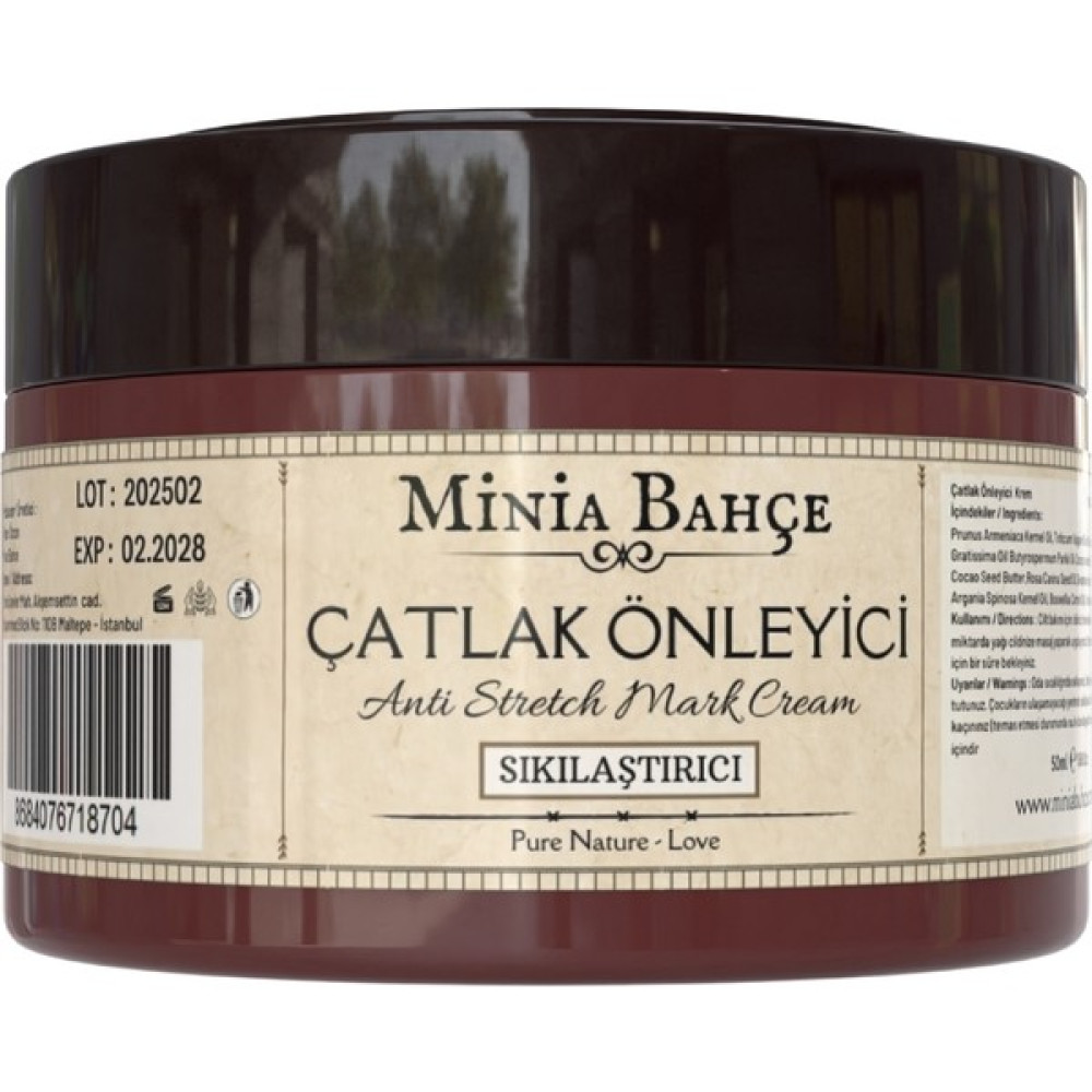 Minia Bahçe Yoğun Onarıcı Çatlak Kremi – 50 ml | Derinlemesine Nemlendirme & Cilt Yenileme Hamilelik ve Emzirme Fiyatı
