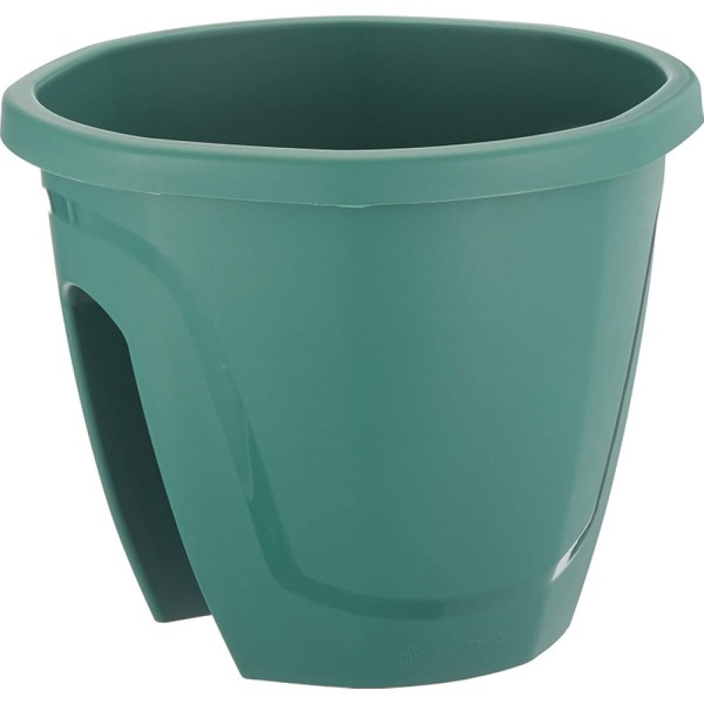 Minia Bahçe Zümrüt Balkon Saksı Askı Aparatı ile Birlikte 29,7cm, 7.5 Litre - Açık Yeşil Saksı ve Aksesuarları Fiyatı