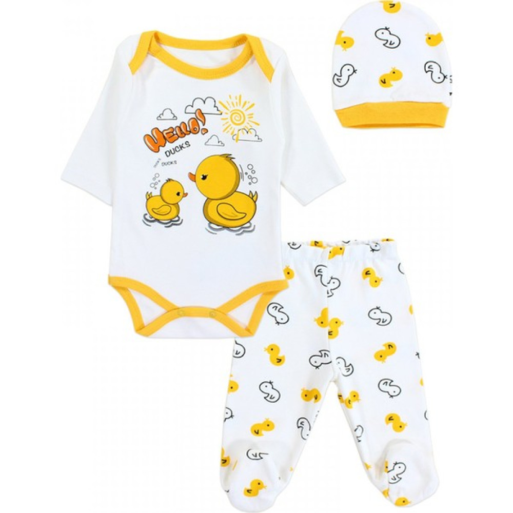 Minibird Üçlü Civciv Badili Takım Bebek Giysi Takım Fiyatı