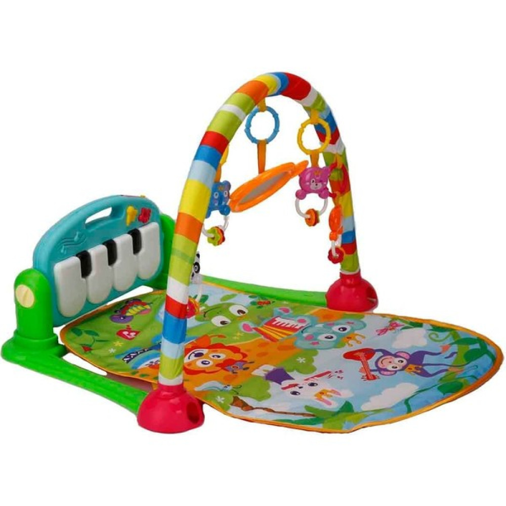 Minibo Eğlenceli Oyun Matı Mini Piyano Çıngırak - Renkli - 0,60 x 19 x 29 cm Oyuncak Fiyatı