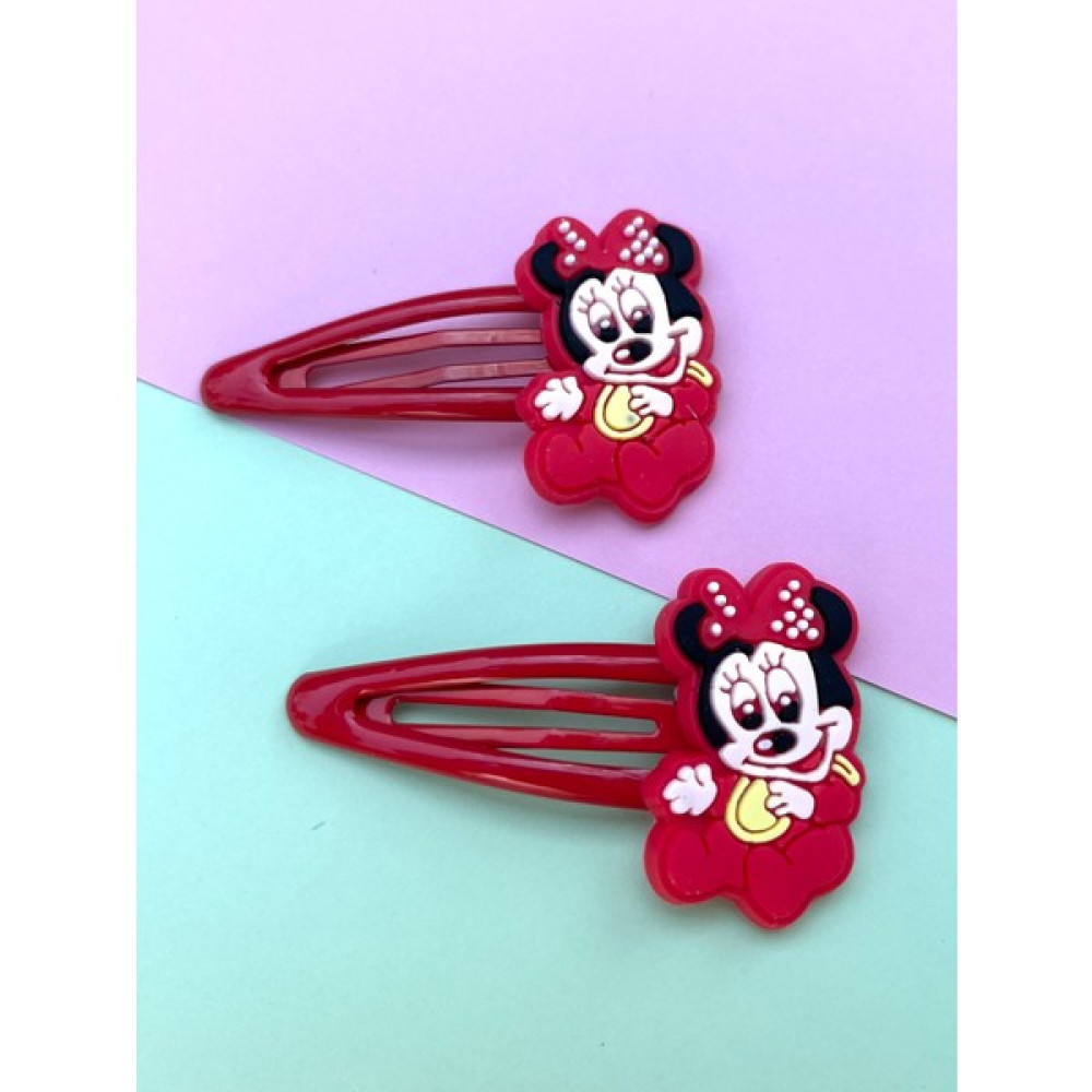 Minibuki Minnie Mouse Figürlü Çiftli Çıt Çıt Toka Toka, Taç & Saç Bandı Fiyatı