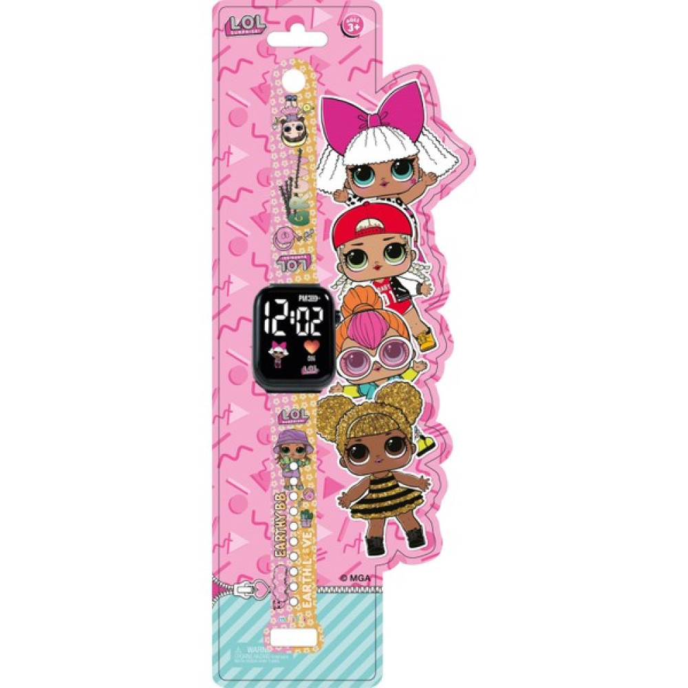 MiniFlak Lisanslı L.O.L SURPRISE! LOL5089 Pembe-Sarı Çocuk Kol Saati - Pembe - Sarı Kol Saatleri Fiyatı