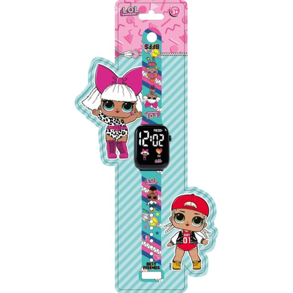 MiniFlak Lisanslı L.O.L SURPRISE! LOL5090 Pembe-Mavi Çocuk Kol Saati - Pembe - Mavi Kol Saatleri Fiyatı