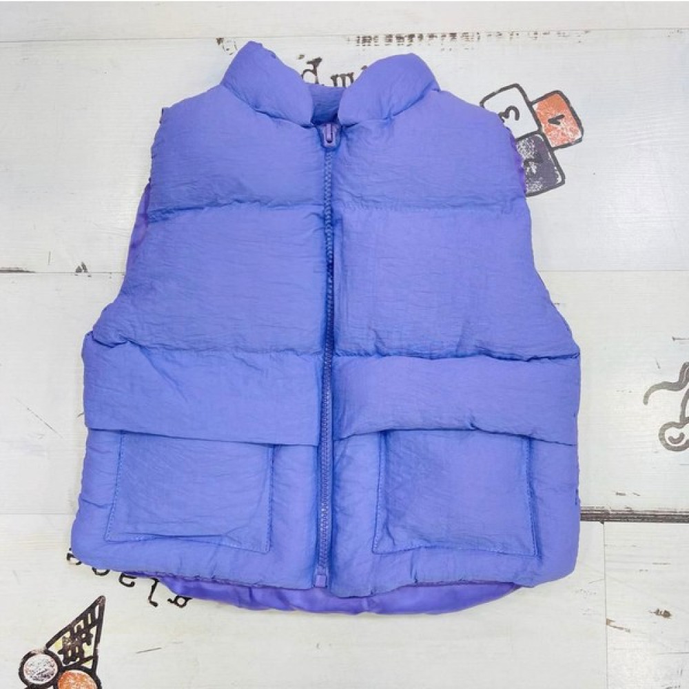 Miniğimin Cicileri Cepli Şişme Çocuk Unisex yelek - Lila Erkek Çocuk Yelek Fiyatı